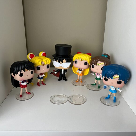 Funko Pop! Vinyl Figure Animation Sailor Moon Figures (6) - Picture 1 of 16